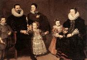 Family Portrait VOS, Cornelis de